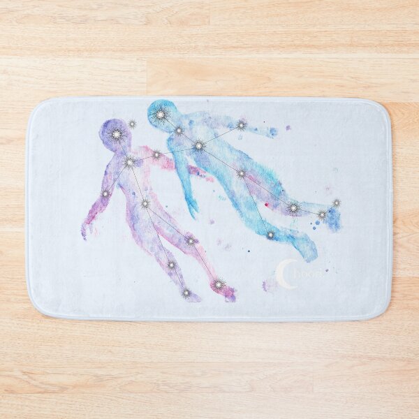 Item preview, Gemini Zodiac Galaxy Watercolor designed and sold by baudrillier.