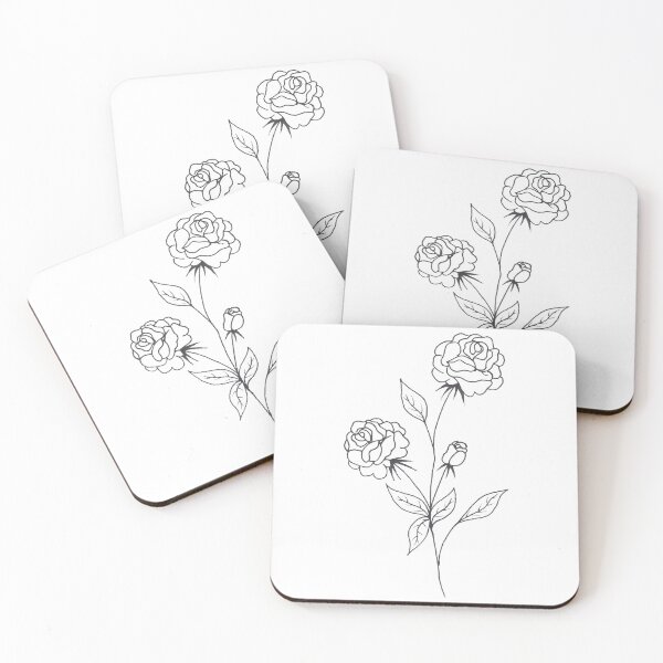 Item preview, Line Art Rose designed and sold by DILLIGAFM8.