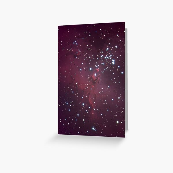 M16 - Eagle Nebula (Pillars of Creation) Greeting Card