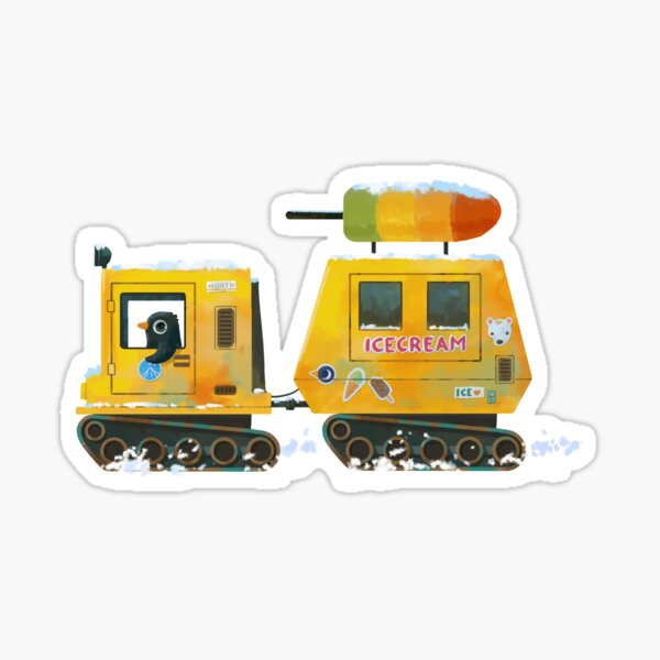 Icecream Expedition Sticker