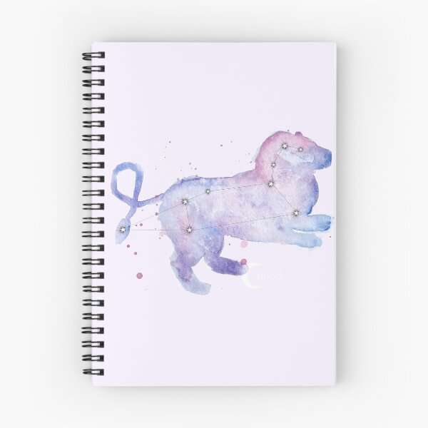 Item preview, Leo Zodiac Galaxy Watercolor designed and sold by baudrillier.
