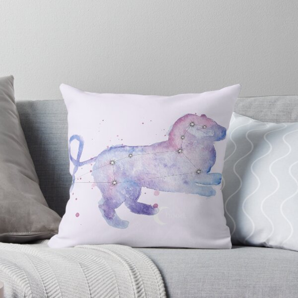 Item preview, Leo Zodiac Galaxy Watercolor designed and sold by baudrillier.