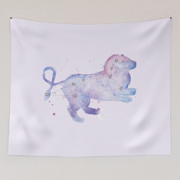 Item preview, Leo Zodiac Galaxy Watercolor designed and sold by baudrillier.