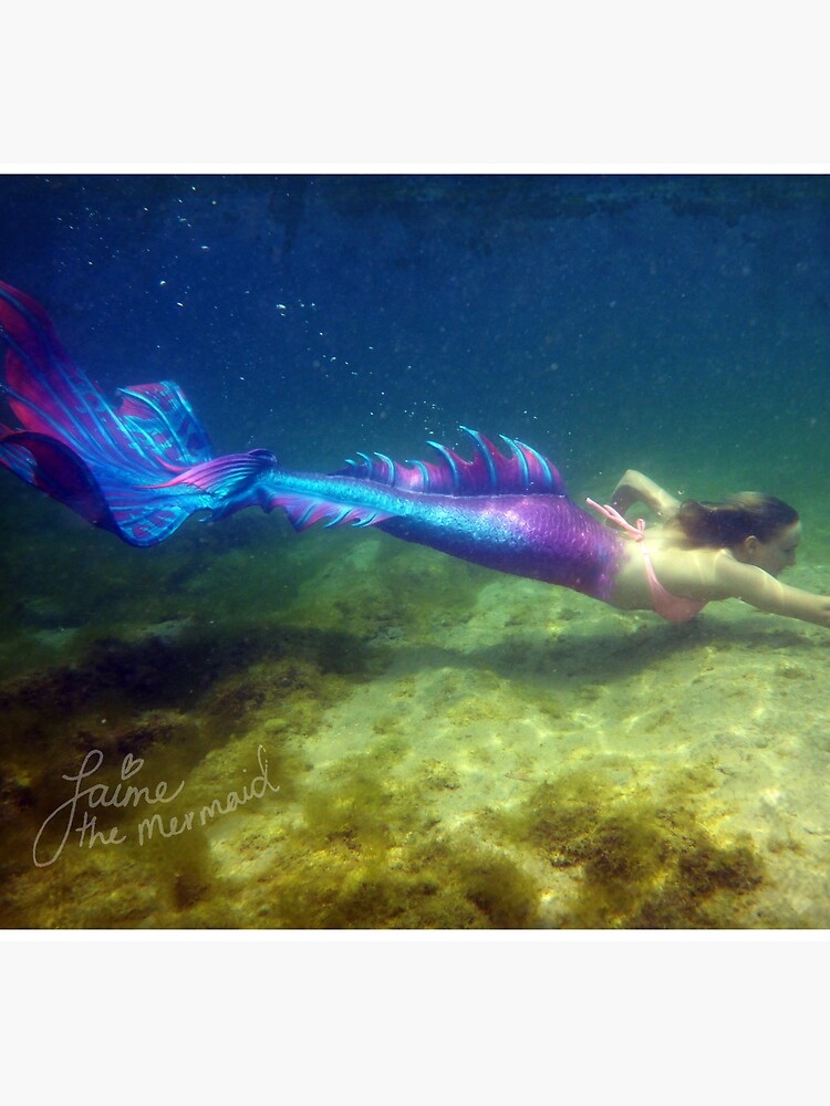 Laptop & Phone Accessories, Hardcover Journal: Jaime the Mermaid Underwater by jaimethemermaid