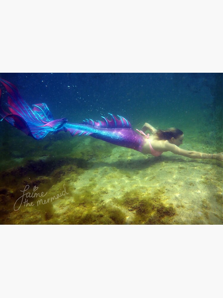 Laptop & Phone Accessories, Hardcover Journal: Jaime the Mermaid Underwater by jaimethemermaid