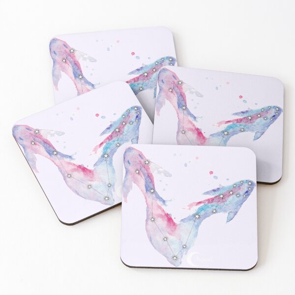 Item preview, Pisces Zodiac Galaxy Watercolor designed and sold by baudrillier.