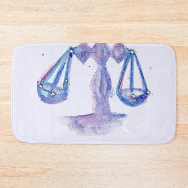 Item preview, Libra Zodiac Galaxy Watercolor designed and sold by baudrillier.