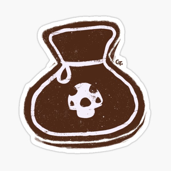 Itemshop gingerbread Sticker