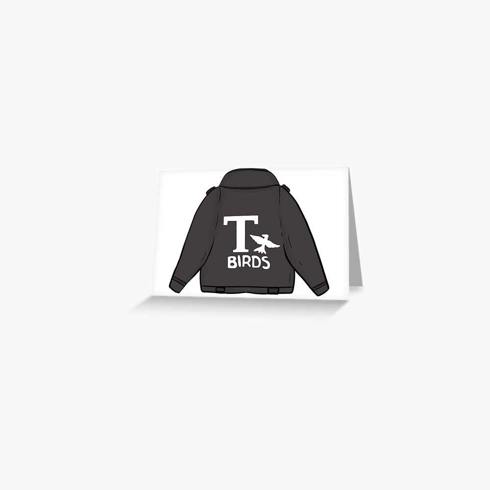 "TBIRDS JACKET" Greeting Card by sweetgrenadine Redbubble