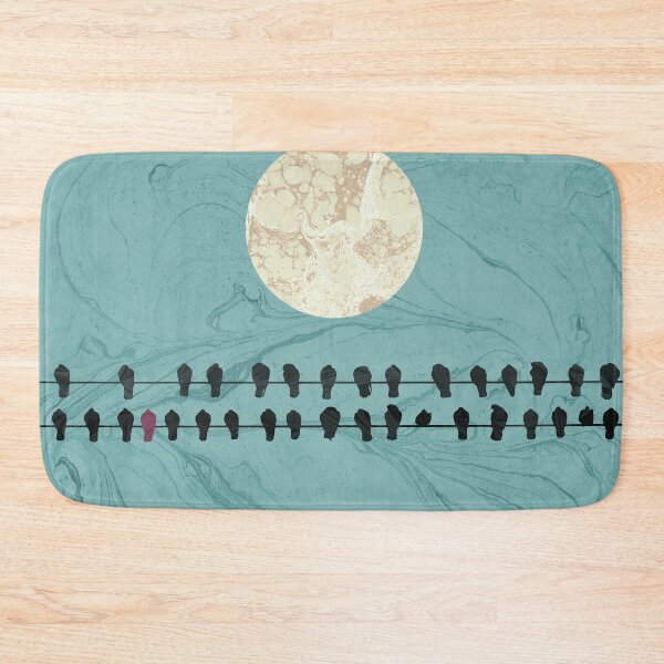 Item preview, Birds On A Wire Marbled designed and sold by MarbleCloud.