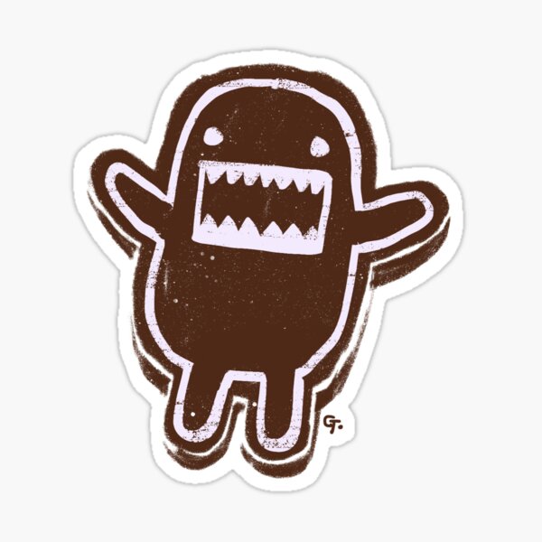 Domokun christmas cookie Sticker