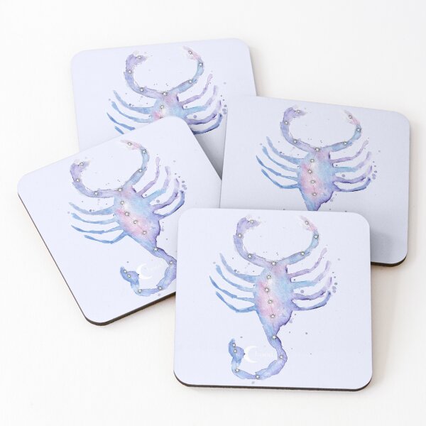Item preview, Scorpio Zodiac Galaxy Watercolor designed and sold by baudrillier.