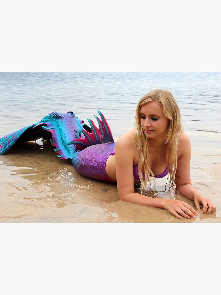 Jaime the Mermaid at the Beach by jaimethemermaid