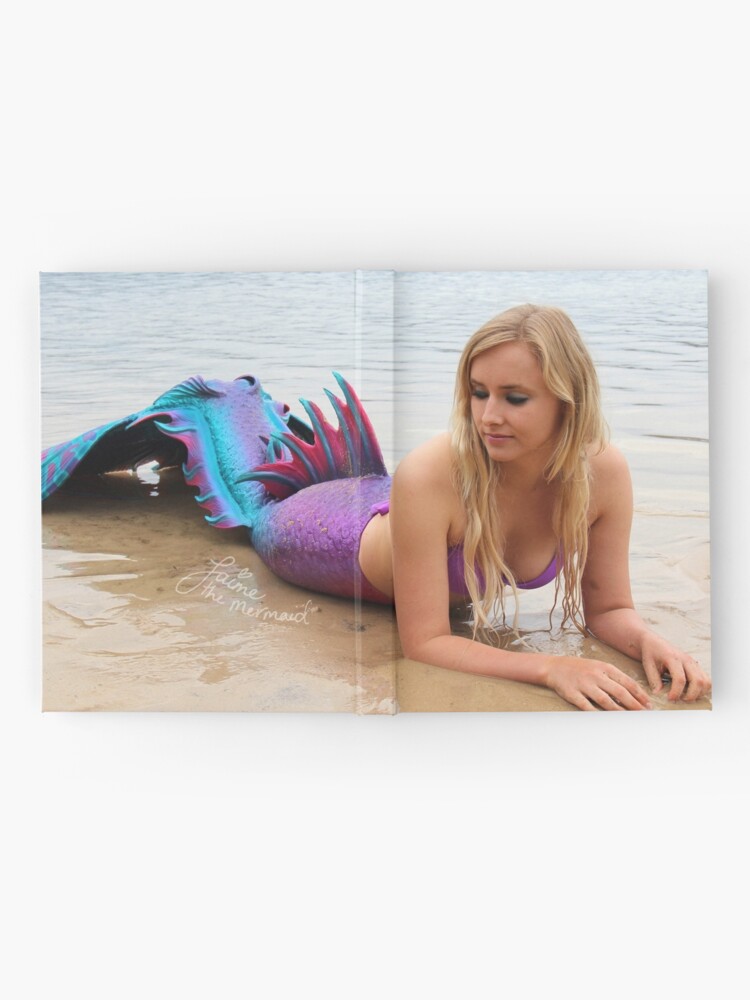 Alternate view of Jaime the Mermaid at the Beach Hardcover Journal