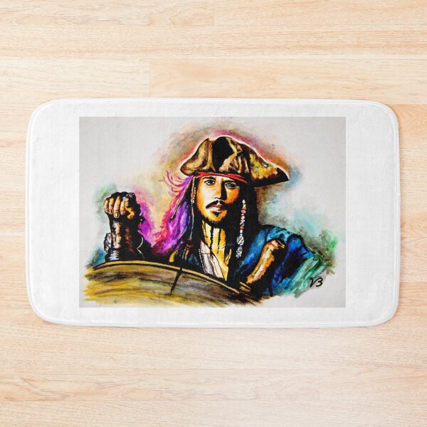 Item preview, Captain Jack Sparrow designed and sold by VBArtSegnalibri.