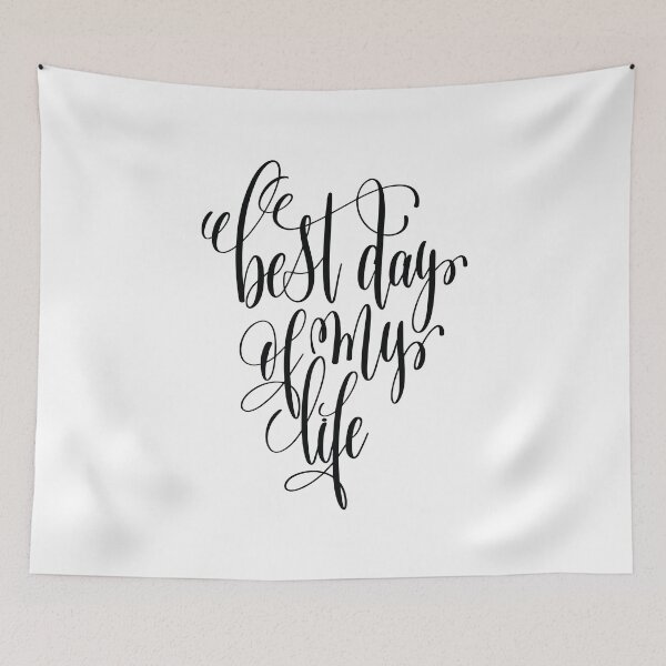 Item preview, Best Day Of My Life Inspirational Quotes designed and sold by ProjectX23.