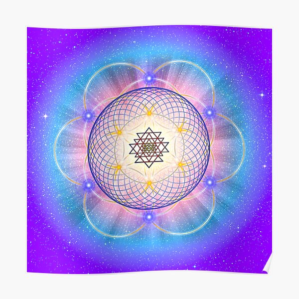 Sacred Geometry 21 Poster