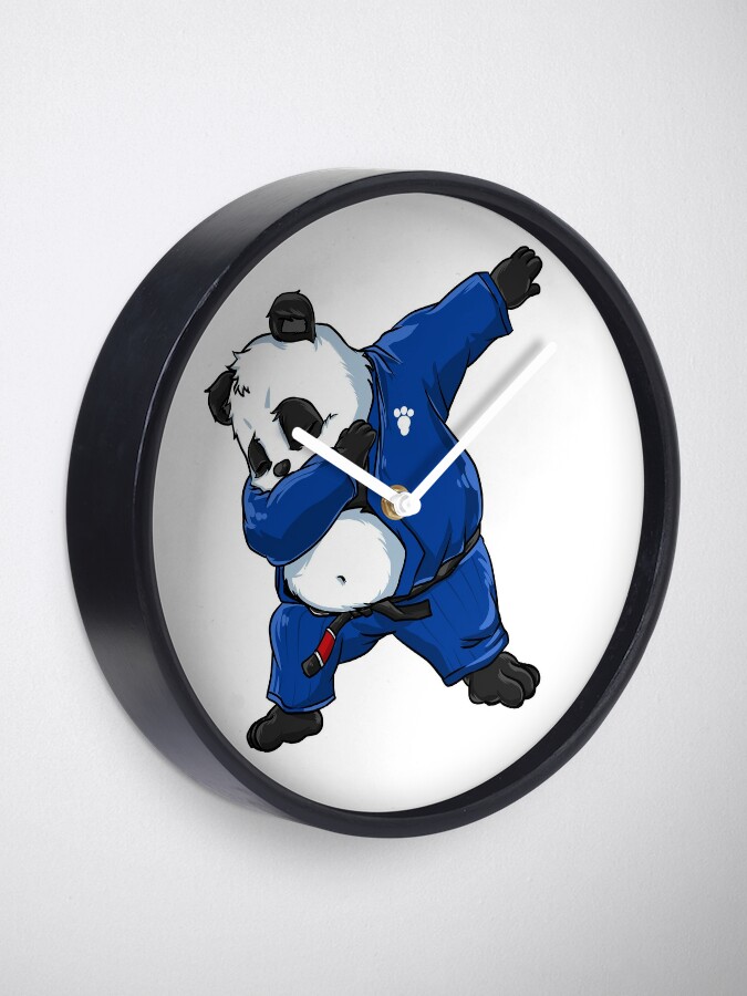 Brazilian Jiu Jitsu Panda Dabbing in a Gi and Black Belt BJJ | Socks