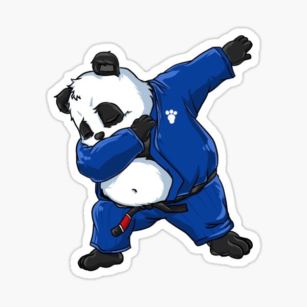 Dabbing Panda Stickers for Sale