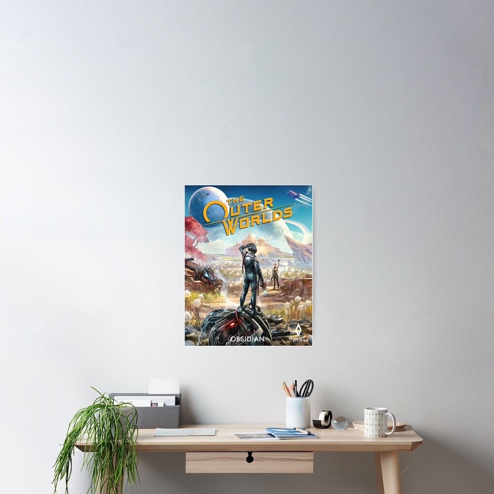 "The Outer Worlds" Poster for Sale by lilipvf | Redbubble