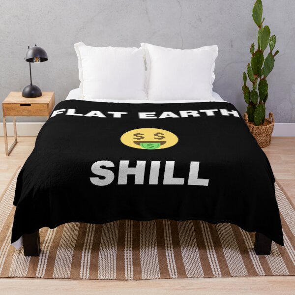 Item preview, Flat Earth Shill designed and sold by TheLastStand.