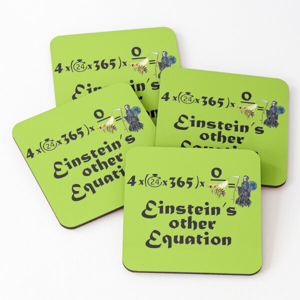 Item preview, Einstein's Other Equation - Save the Bees designed and sold by Kestrelle.
