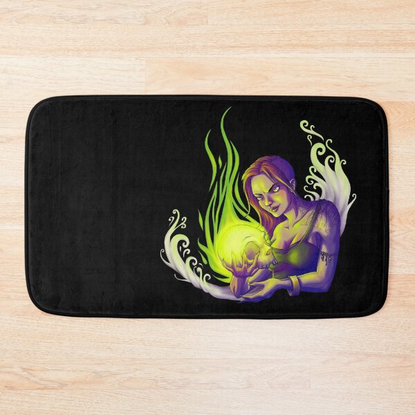 Item preview, Skull Ritual Witch designed and sold by MMMSdesigns.