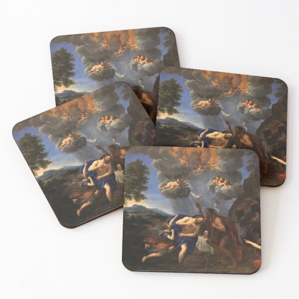 Item preview, Francesco Albani - Baptism of Christ - Circa 1630 - Painting designed and sold by CrankyOldDude.