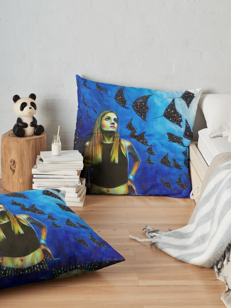 Alternate view of Abyss Floor Pillow