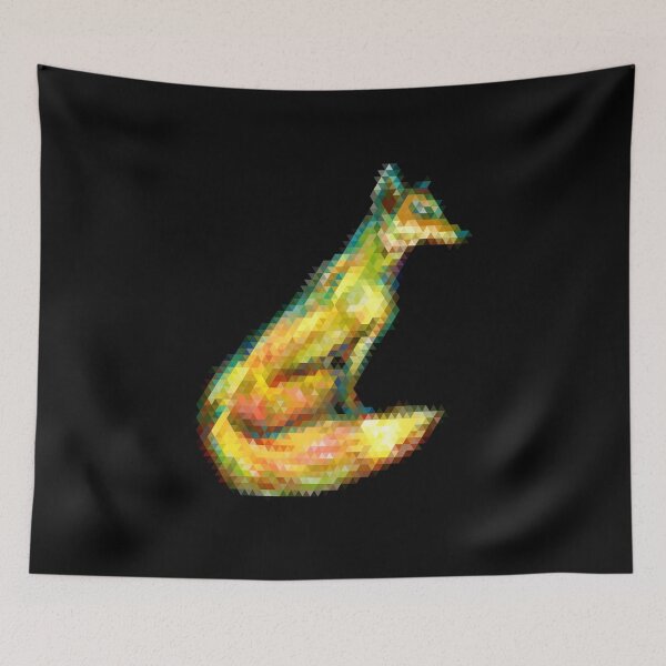 Item preview, Triangle Tiled Fox designed and sold by MMMSdesigns.