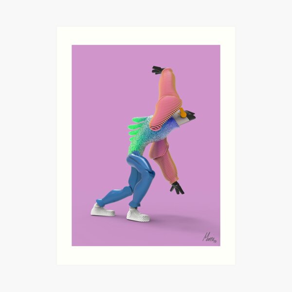Tha Dance of Grahokai Art Print