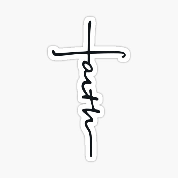 Faith Cross - Faith Cross - Sticker