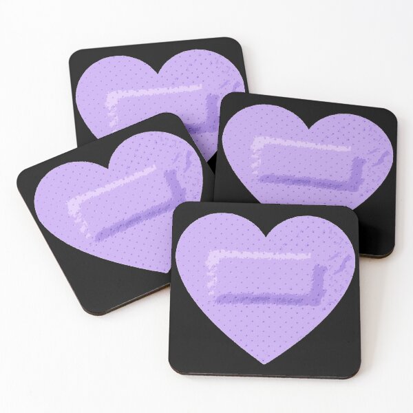 Item preview, Heart Plaster Violet designed and sold by CharlieCreator.