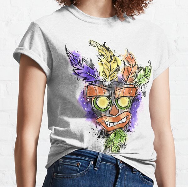 Crash Bandicoot Clothing Redbubble - crash bandicoot woah meme shirt roblox crash bandicoot