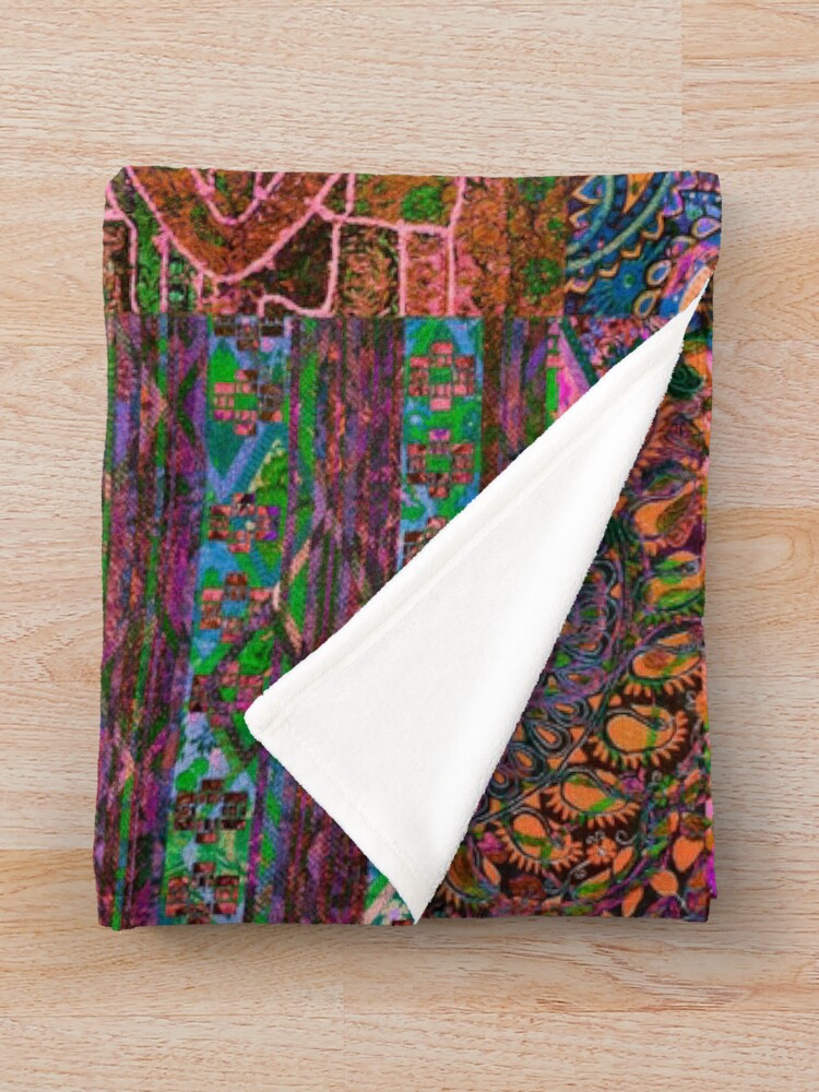 Alternate view of Bohemian Wonderland II Throw Blanket