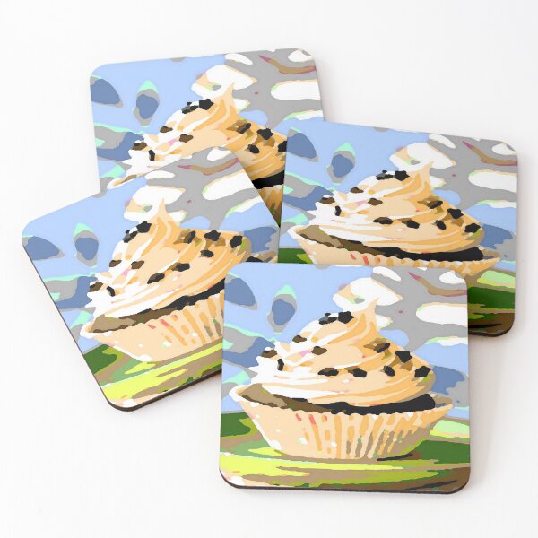 Item preview, Chocolate Cupcakes with Vanilla Frosting designed and sold by taiche.