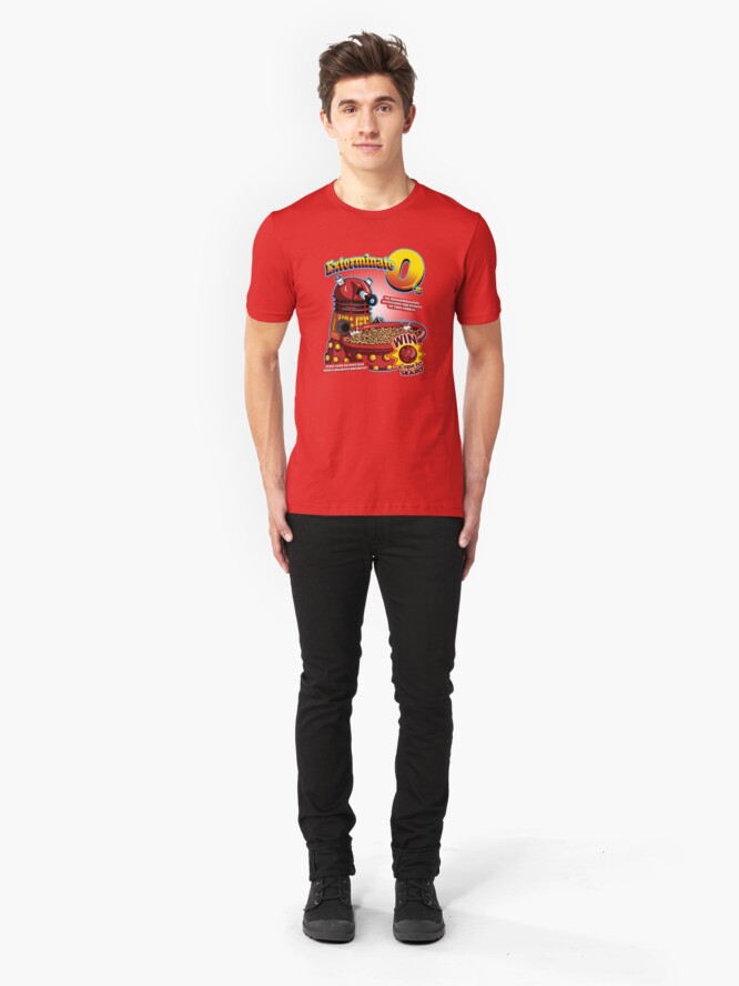 Alternate view of Exterminate O's Slim Fit T-Shirt