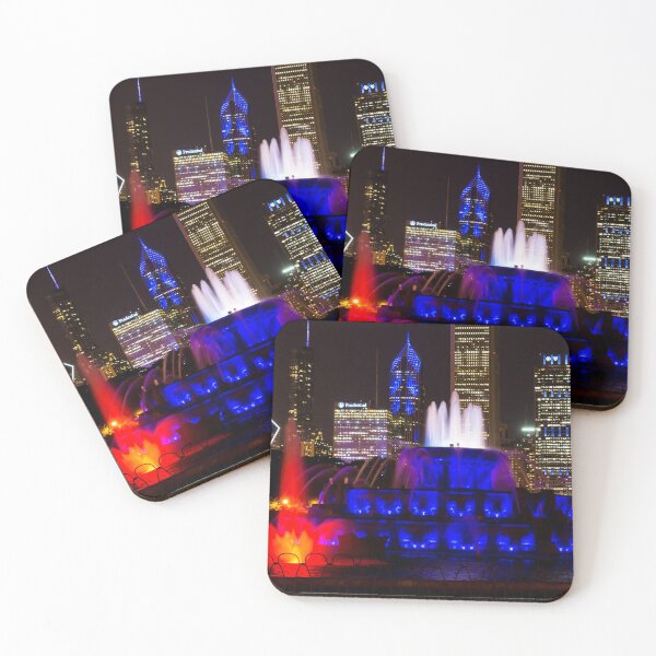 Item preview, Blue Buckingham Fountain designed and sold by mljdwhite.