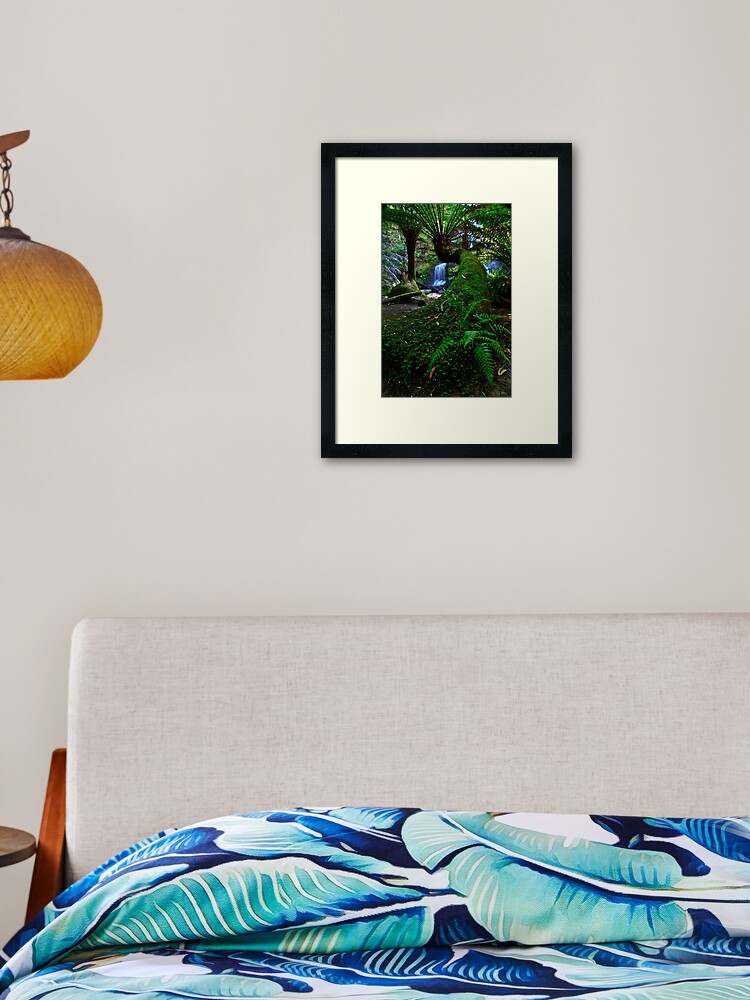 Thumbnail 2 of 7, Framed Art Print, Snaking Tree Fern designed and sold by Oldrooz.