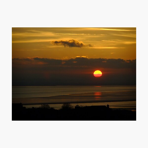 Sunset on River Thames (2) Photographic Print