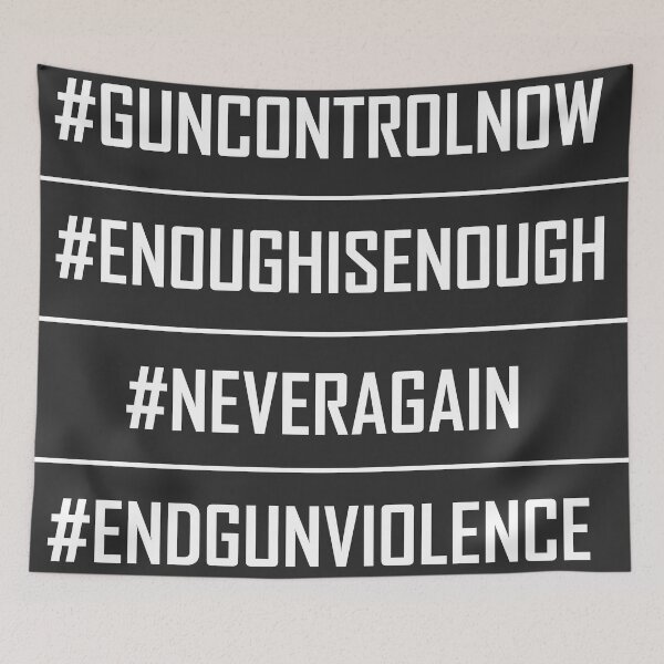 Item preview, MARCH FOR OUR LIVES Enough Is Enough designed and sold by House Sparrow.