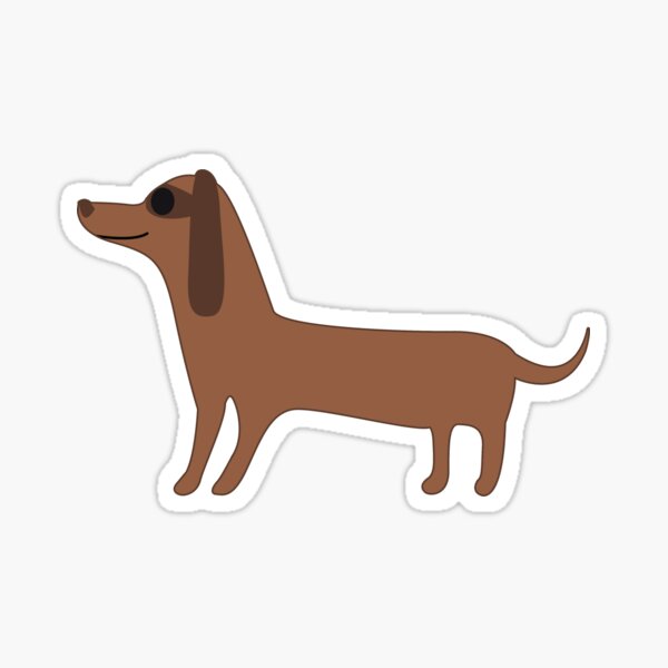 Item preview, Cute Weiner Dog designed and sold by KoolMoDee.