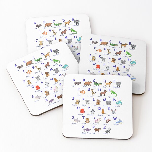 Item preview, Learn alphabet with animals, Abc designed and sold by superpixus.
