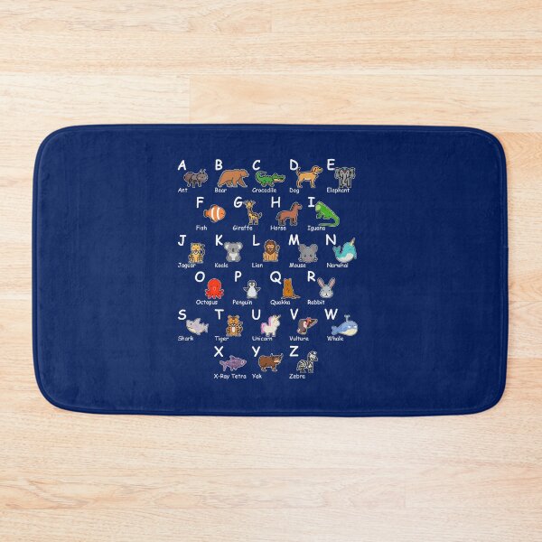 Item preview, Learn alphabet with animals, Abc (dark bg) designed and sold by superpixus.