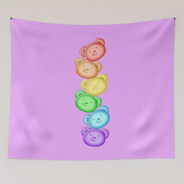 Item preview, GAY GUMMY FLAG - GAY BEAR designed and sold by gbshop.