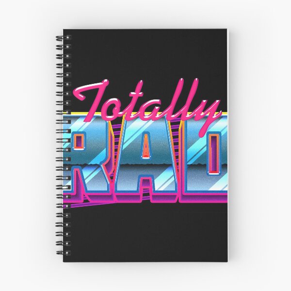 Item preview, 80s Totally Rad retro sci fi style  designed and sold by Scoopivich.
