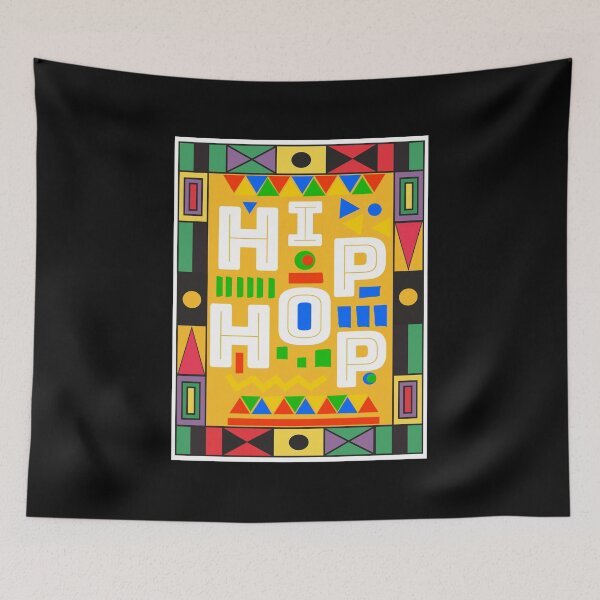 Item preview, Hip Hop Dashiki Rectangle White Clean designed and sold by Scoopivich.
