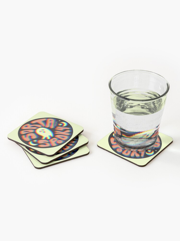 Alternate view of Sorta Spooky © 3D Coasters (Set of 4)