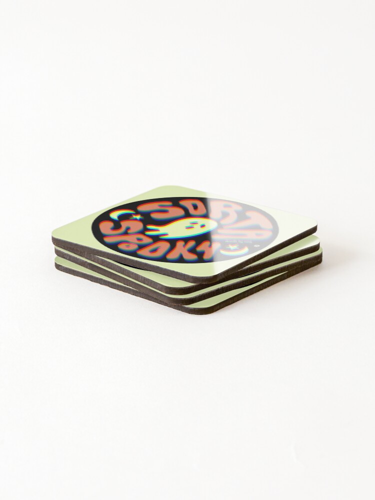 Alternate view of Sorta Spooky © 3D Coasters (Set of 4)
