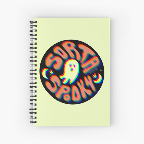 Sorta Spooky © 3D Spiral Notebook